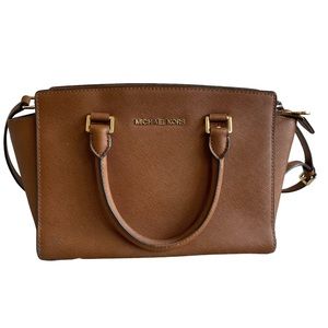 MICHAEL MICHAEL KORS
Selma Saffiano Leather Medium Satchel